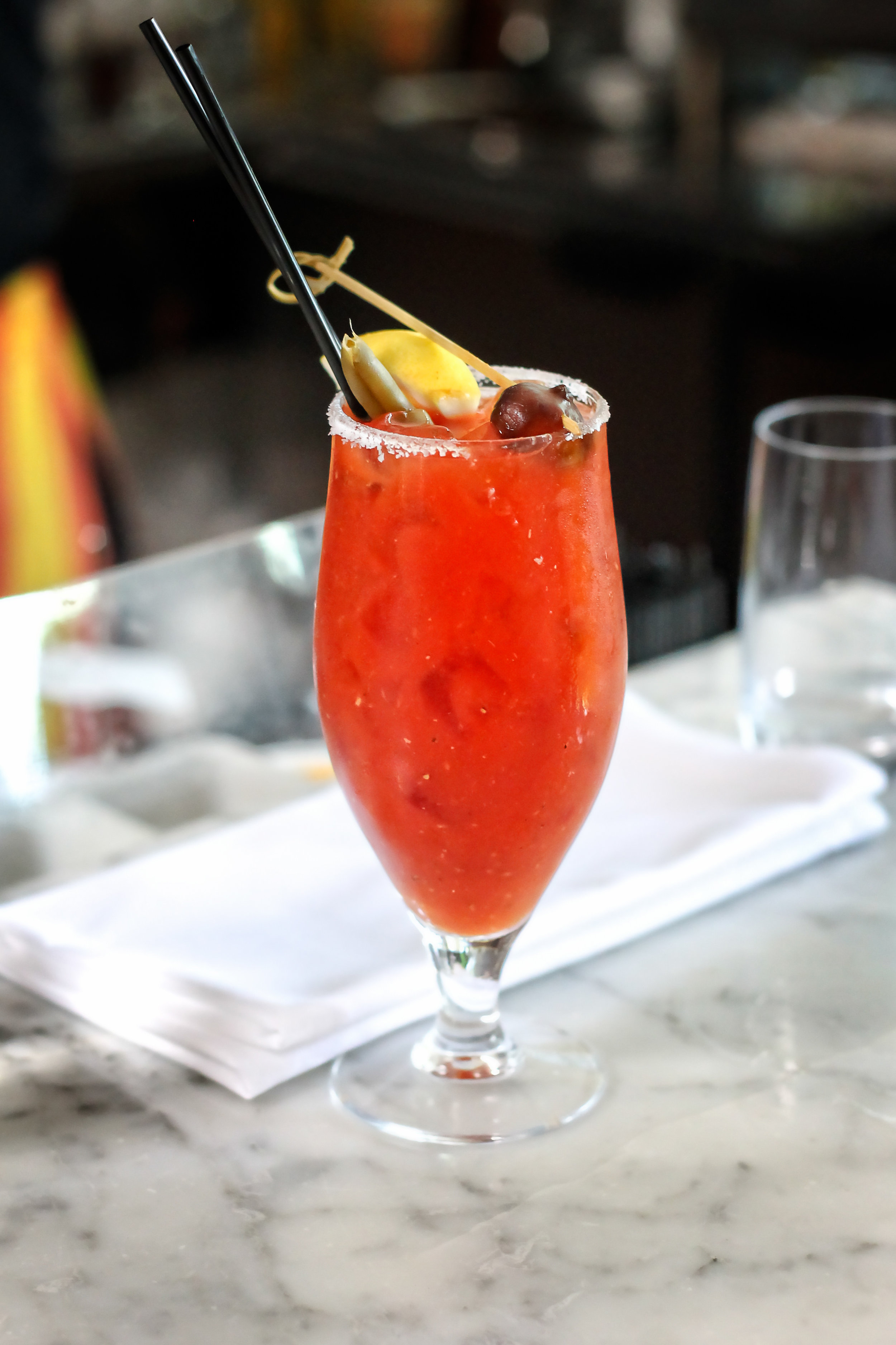 Spicy Pepper Medley Infused Vodka at Tilikum Place Cafe Seattle — The