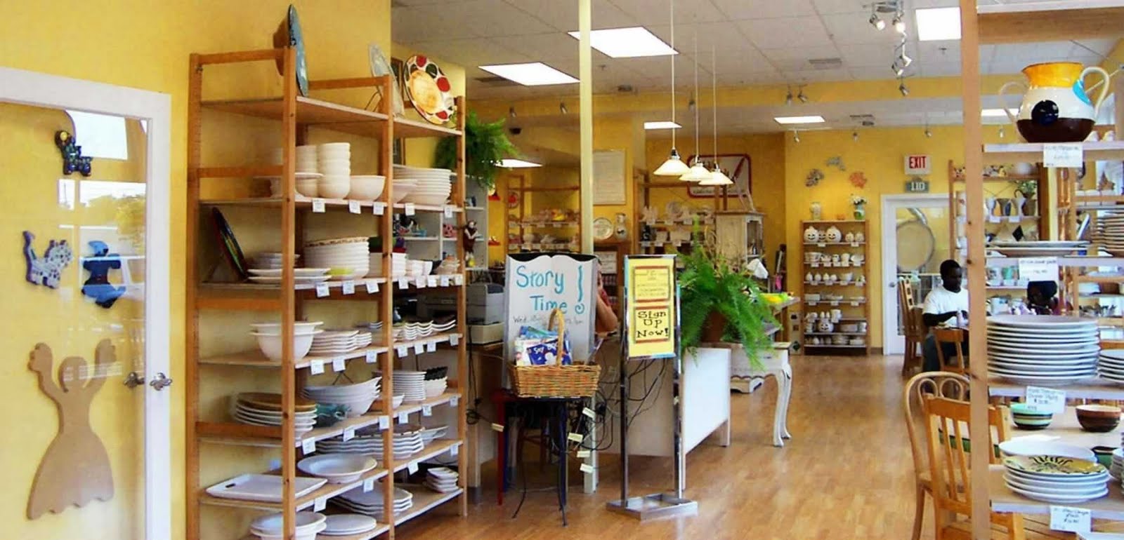 While Wearing Heels Paint Your Own Pottery